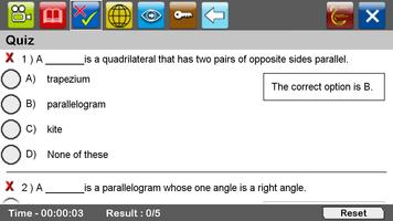 Types of Quadrilaterals captura de pantalla 3