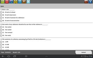 Molarity of a solution Screenshot 3