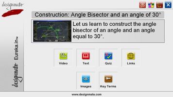 Construction: Angle Bisector Plakat