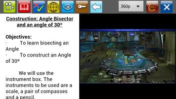 Construction: Angle Bisector capture d'écran 2