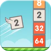 Flappy 2048 - Endless Combat