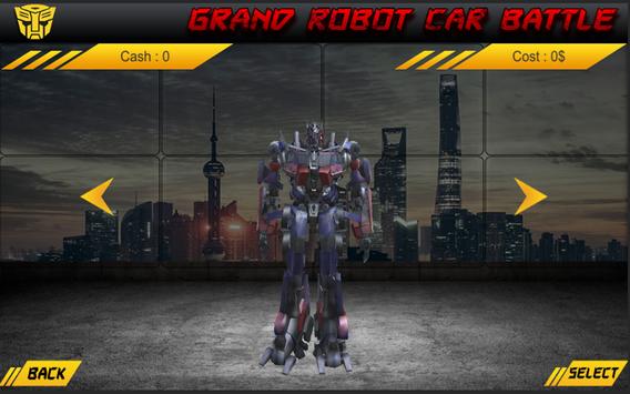 Grand Robot Car Battle APK banner