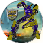 Police Robot Grand City icône