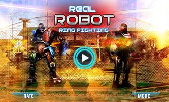 Real Robot Ring Fighting پوسٹر
