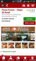 2 Schermata Pizza Fusion Saudi Arabia