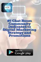 Digital Marketing Chat App Affiche