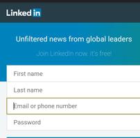 -LinkedIn- lite & fast स्क्रीनशॉट 1