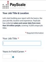 -payscale- Salary Comparison, Salary Survey, Wages screenshot 2