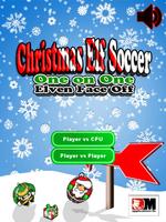 Christmas Elf VS. Santa Hockey Cartaz