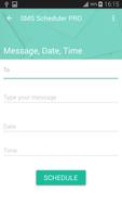SMS Scheduler PRO captura de pantalla 1