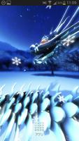 Poster Dragon Winter Scenery Trial