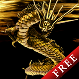 Golden God Dragon Free icône