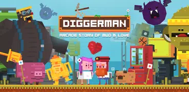 Diggerman - Arcade Gold Mining