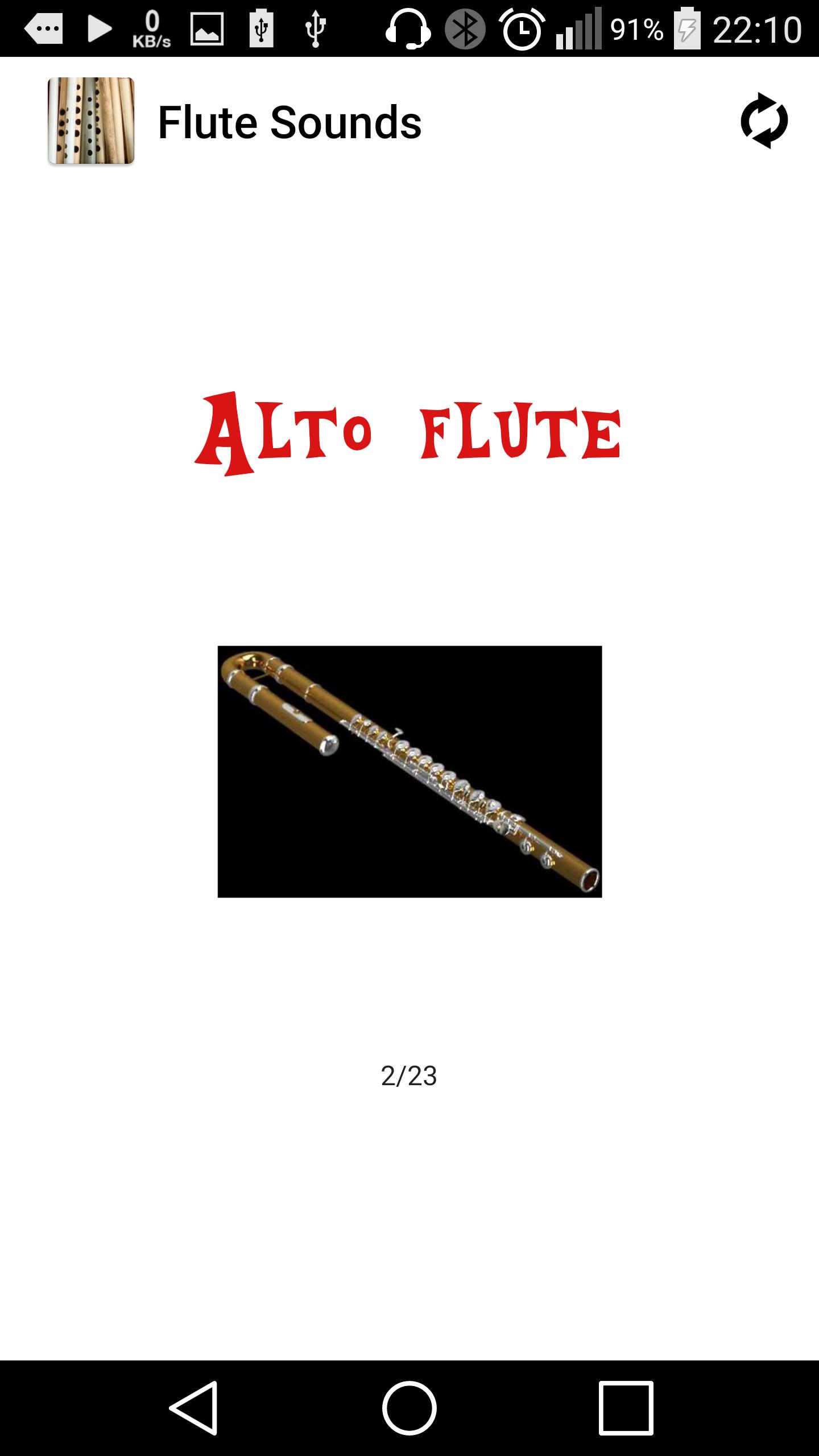Flute sound