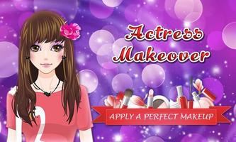 Actress Makeover: Fashion Game Affiche