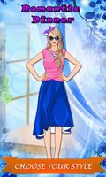 Romantic Dinner: Girl Dressup-poster