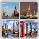 Угадай город по 4 картинкам/Guess the City أيقونة