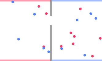 Colored balls poster
