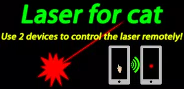 Laser for cat simulator