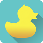 Yellow duck icône