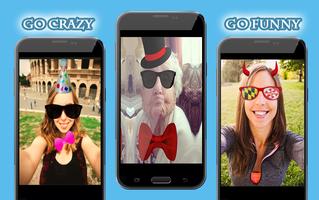 Funny Selfie Camera ポスター