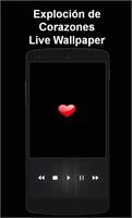 Explocion de Corazones Live Wallpaper plakat