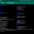 Terminal Emulator Zeichen
