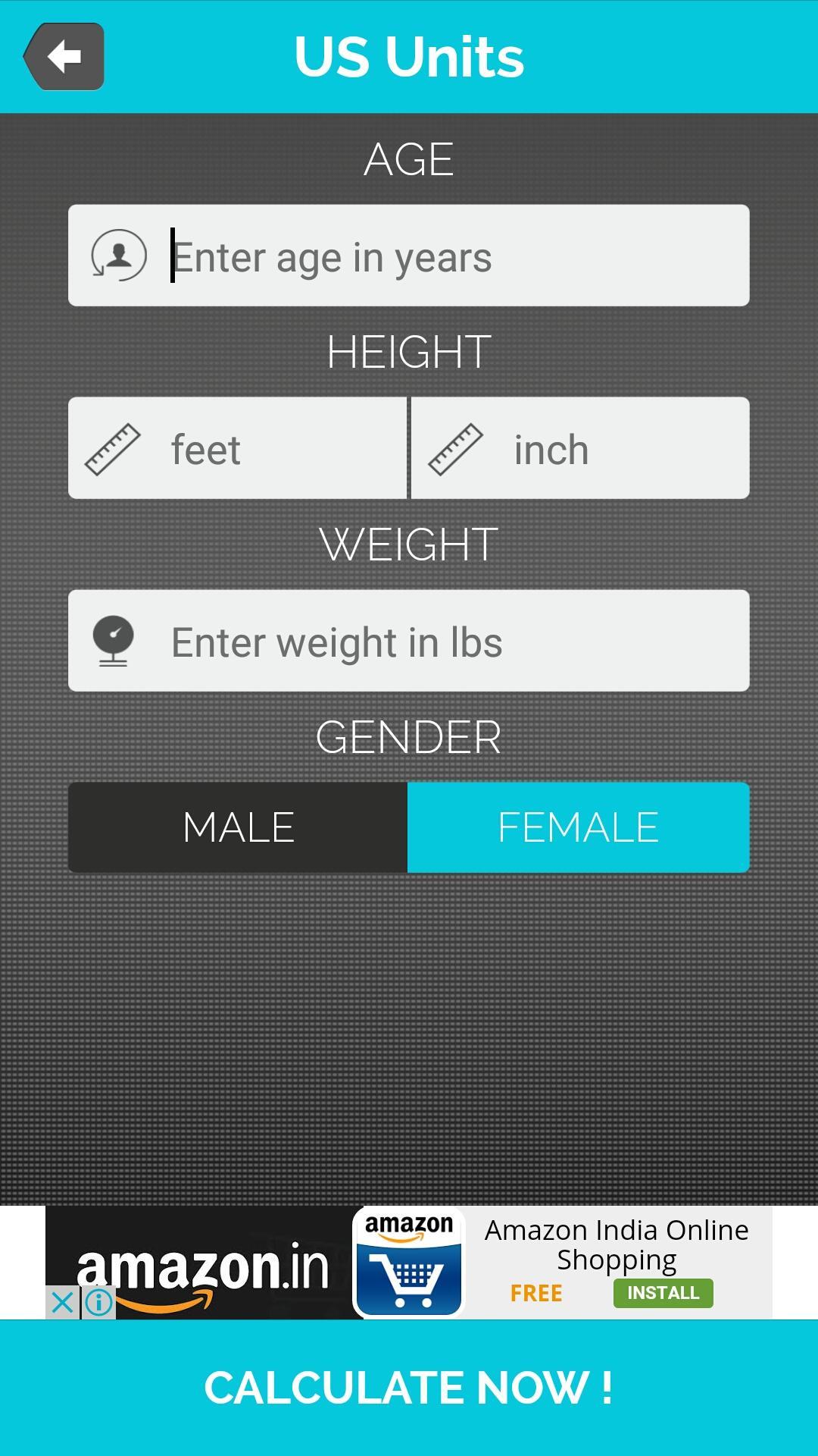 Bmi Calculator For Android Apk Download