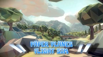 Paper Planes Flight Sim Cartaz