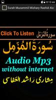 New Surah Muzammil Mp3 Alafasy Affiche