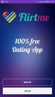 FlirtMe - Online Dating App plakat