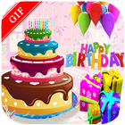 Birthday GIF Maker biểu tượng