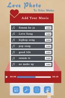 Love Photo to Video Maker capture d'écran 3