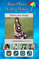 Rain Photo Video Maker plakat