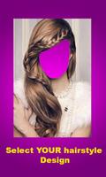 Girls HairStyles Photo Montage poster