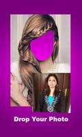 Girls HairStyles Photo Montage capture d'écran 1