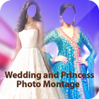 Wedding Princess Photo Montage icône