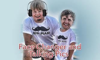 Talking Pictures Face Changer Affiche