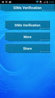 SIMs Verification Checker Affiche