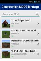 Construction MODS for mcpe screenshot 1