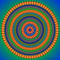 Mandala Coloring imagem de tela 1