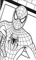 spider hero coloring स्क्रीनशॉट 1