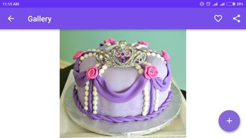 Princess Cake Design Ideas capture d'écran 2