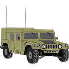 Armored cars icon