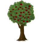 Árvores frutiferas ícone