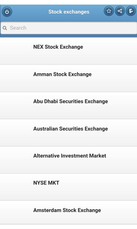 Stock Exchanges For Android Apk Stock Exchanges Poster