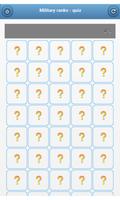برنامه‌نما Military ranks - quiz عکس از صفحه