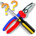 آیکون‌ Hand tools - quiz