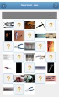 پوستر Hand tools - quiz