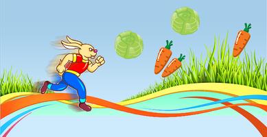Big Rabbit Run - Running Bunny-poster